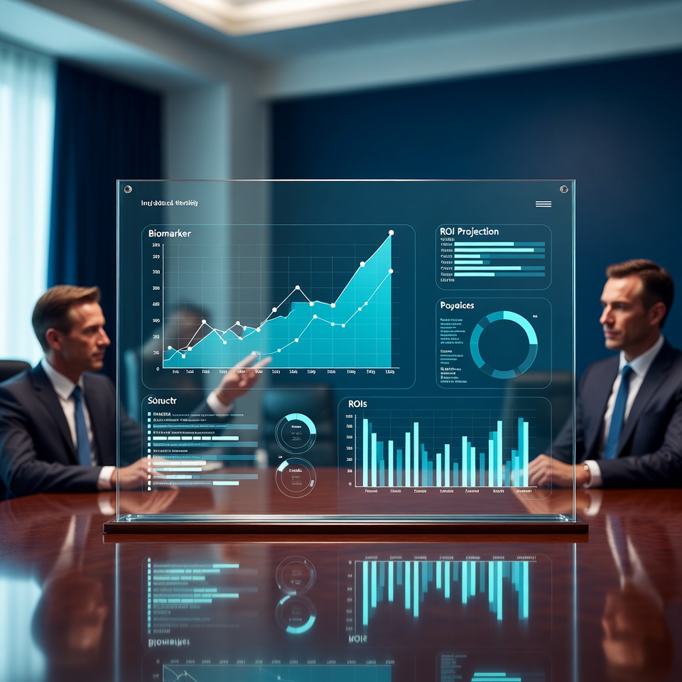 Three-Layer ROI Stack diagram: Hard Economics, Actuarial Risk Reduction, Organizational Optionality — HolistiCare.io Clinical Framework