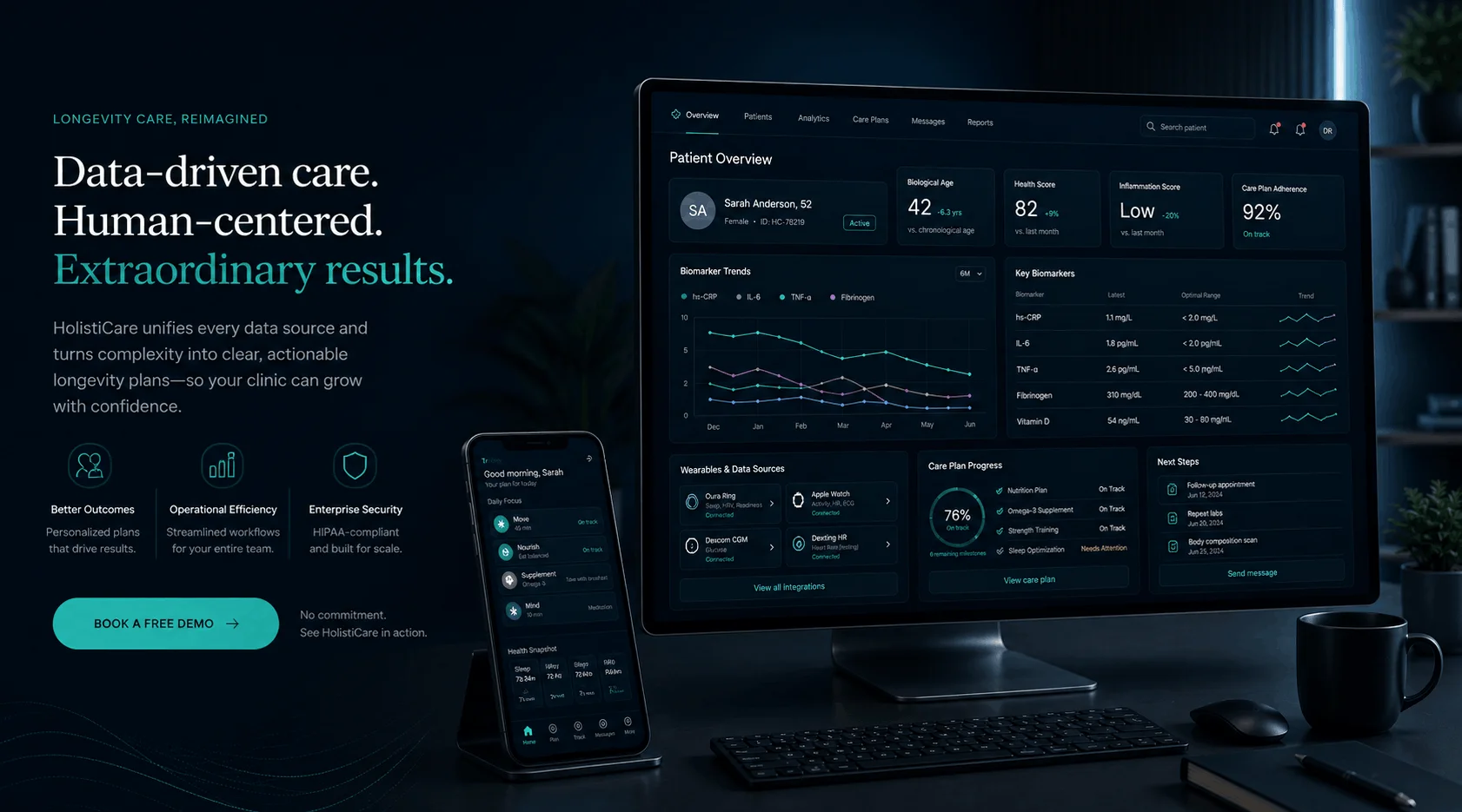 AI-powered longevity platform dashboard for clinics and personalized patient care (1) (1)