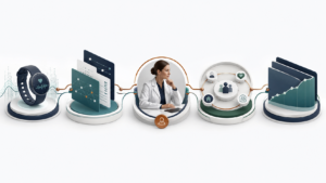 Five-step input-to-outcome service path for longevity clinic leaders.