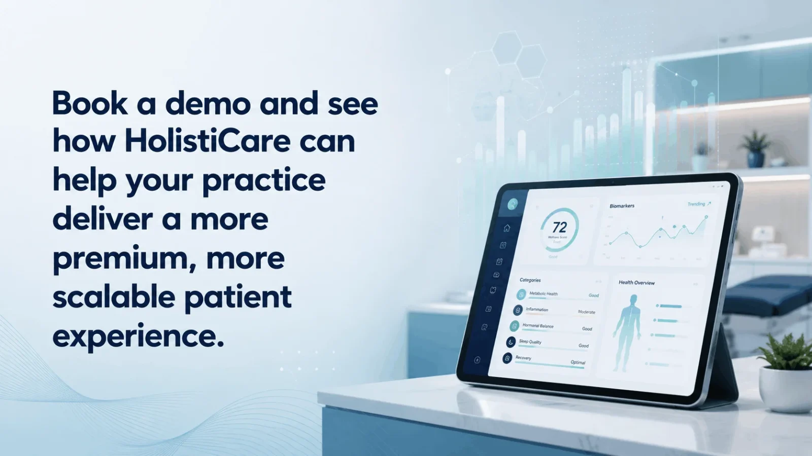 Book a demo with HolistiCare