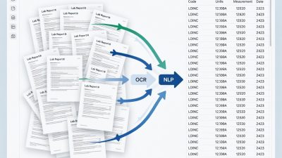 PDF lab reports converting into structured LOINC-mapped data