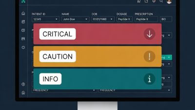 Peptide risk flagging workflow — three-checkpoint model for clinical safety verification