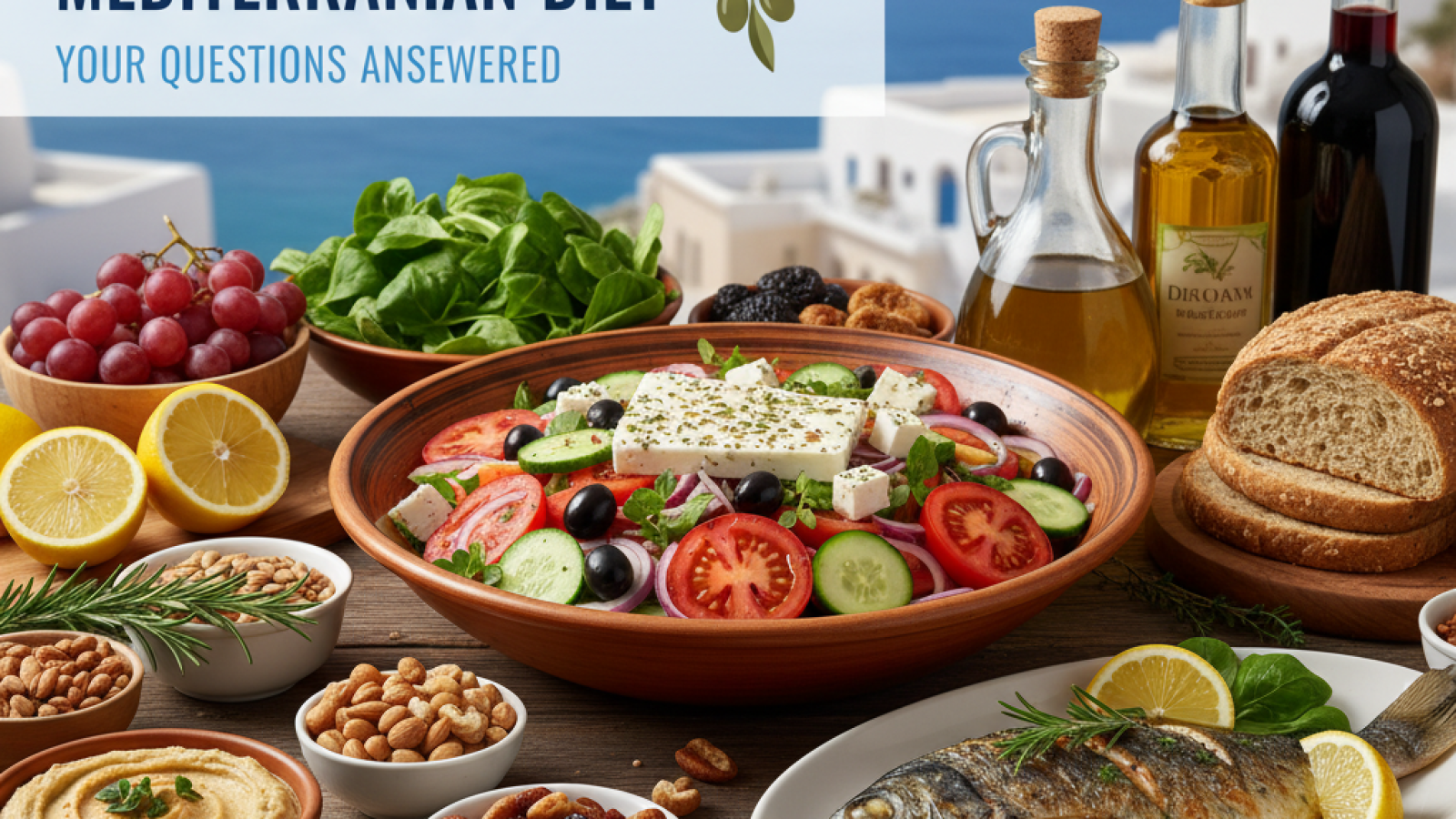 The Ultimate Guide to the Mediterranean Diet Your Questions Answered